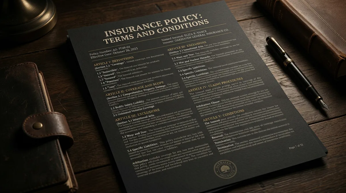 Условия полиса